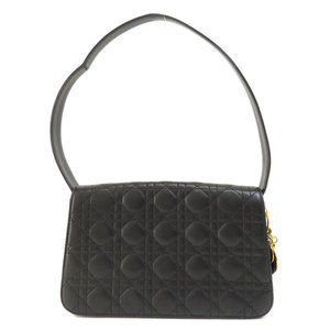 Christian Dior Shoulder Bag Lambskin Black